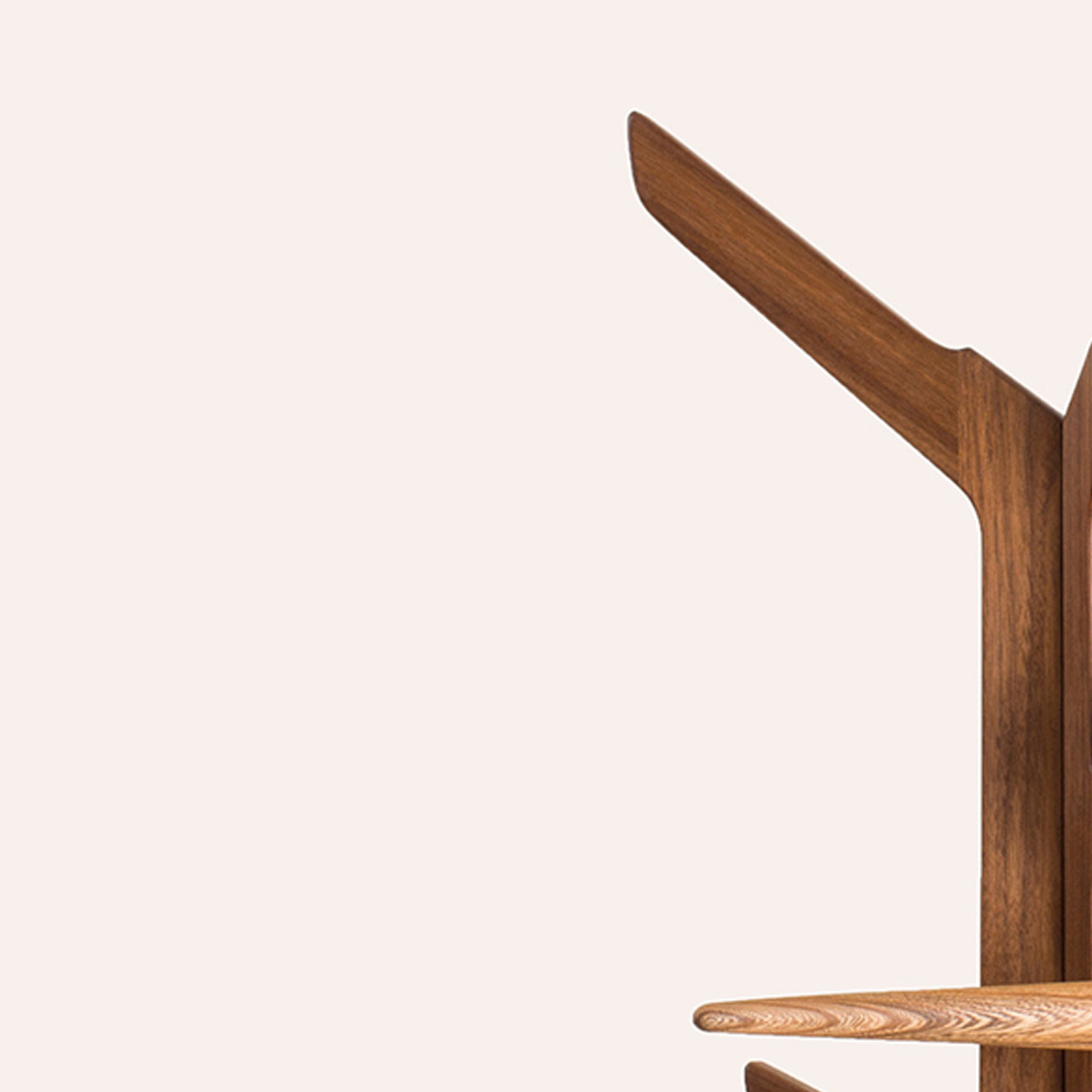 Modern Wood Hanger - Imagen 3